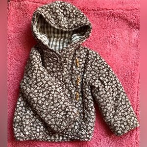 Little Cotton Clothes Reversible Jacket size 3-4